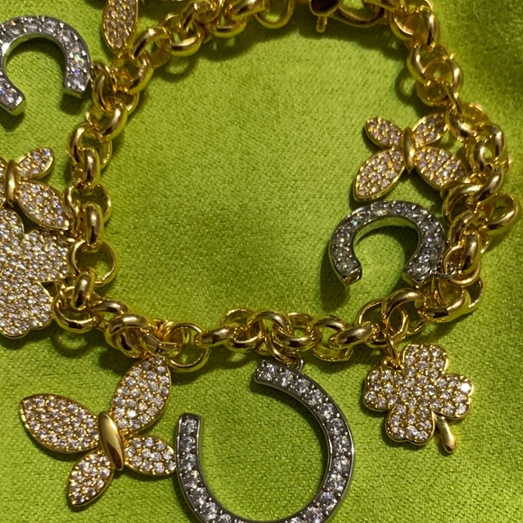 Kate Spade New York Pave Lucky Charm Statement Bracelet - Picture 4 of 5